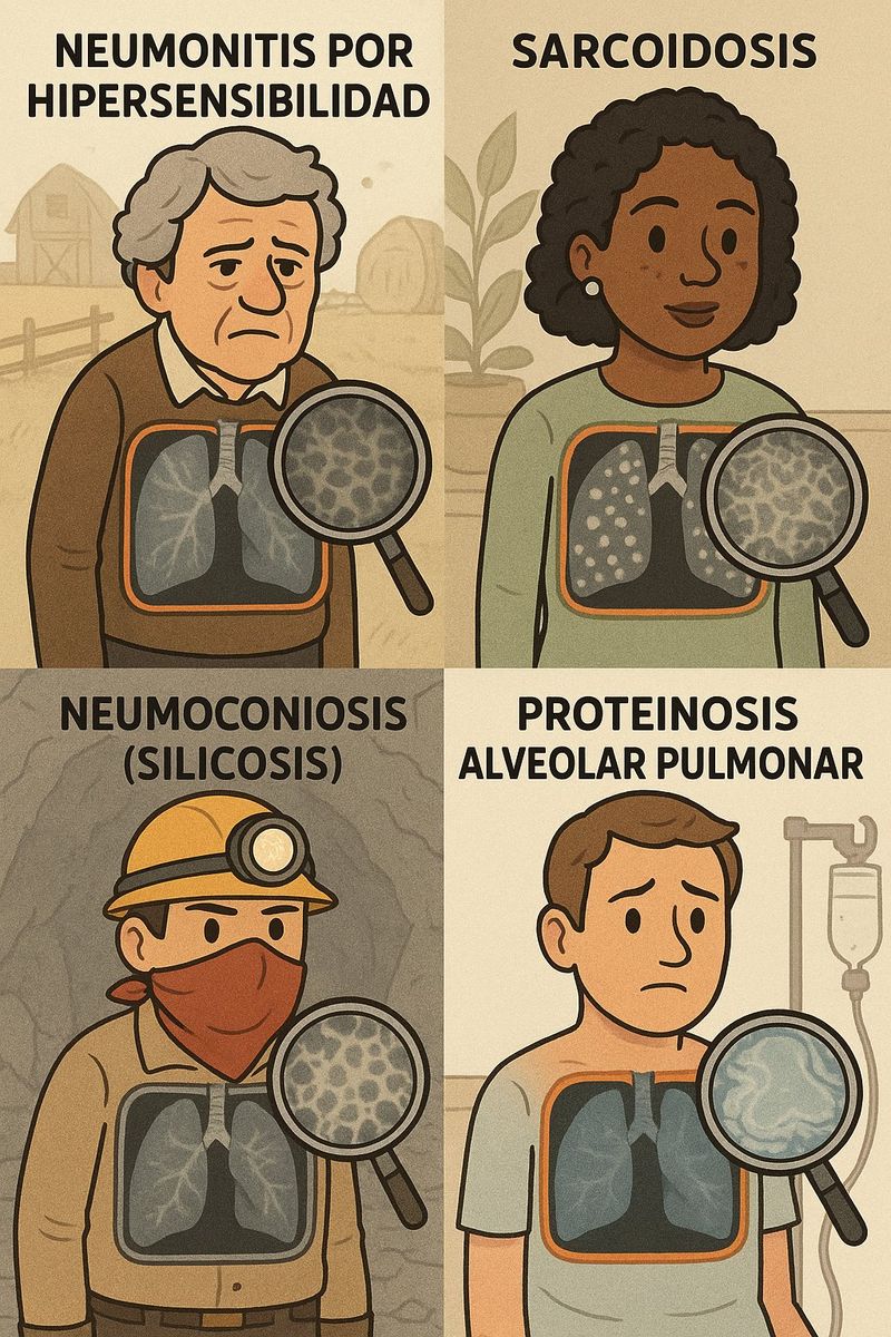 Enfermedades intersticiales del pulmón